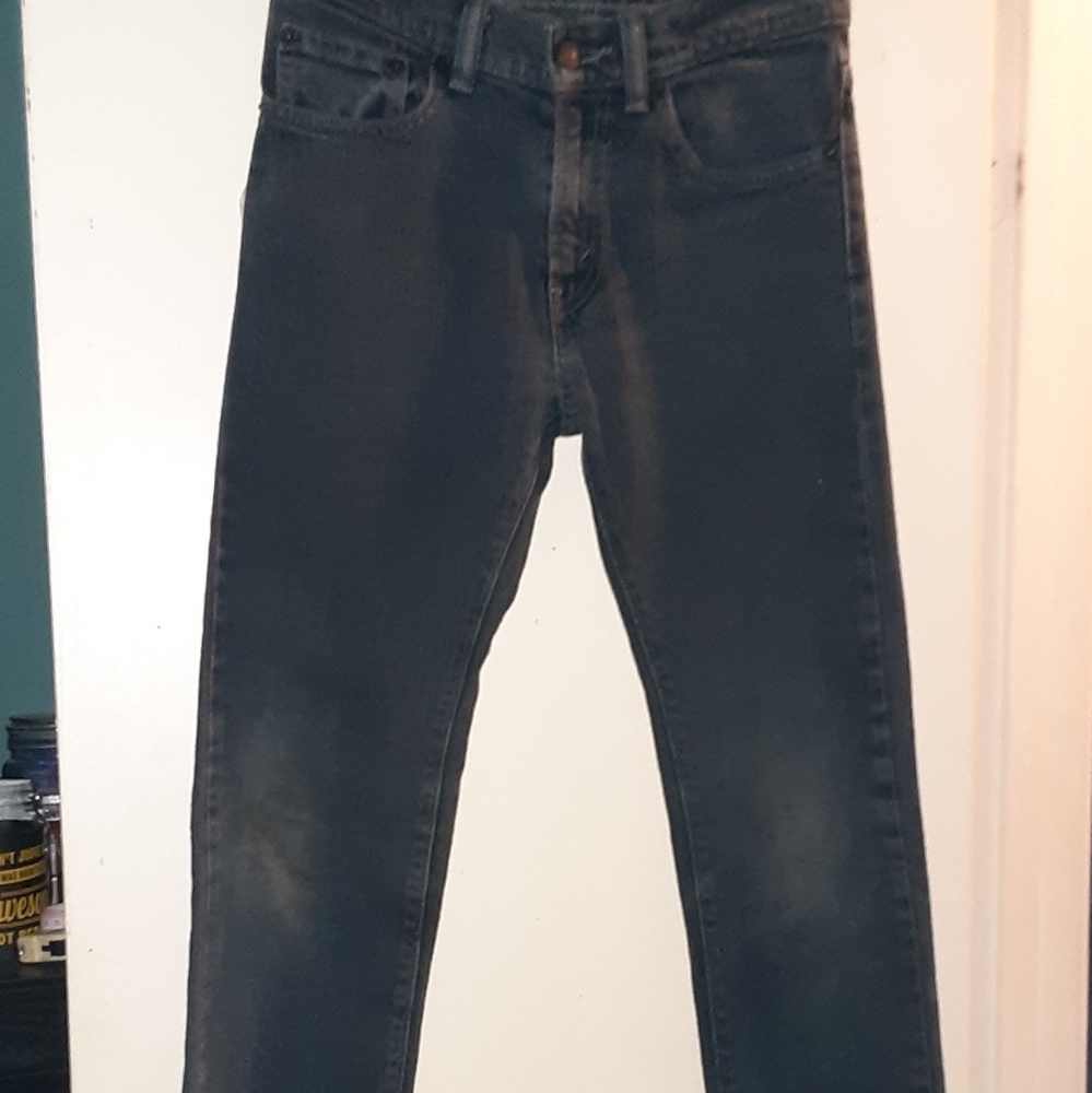 Boys Levi 510 black jeans